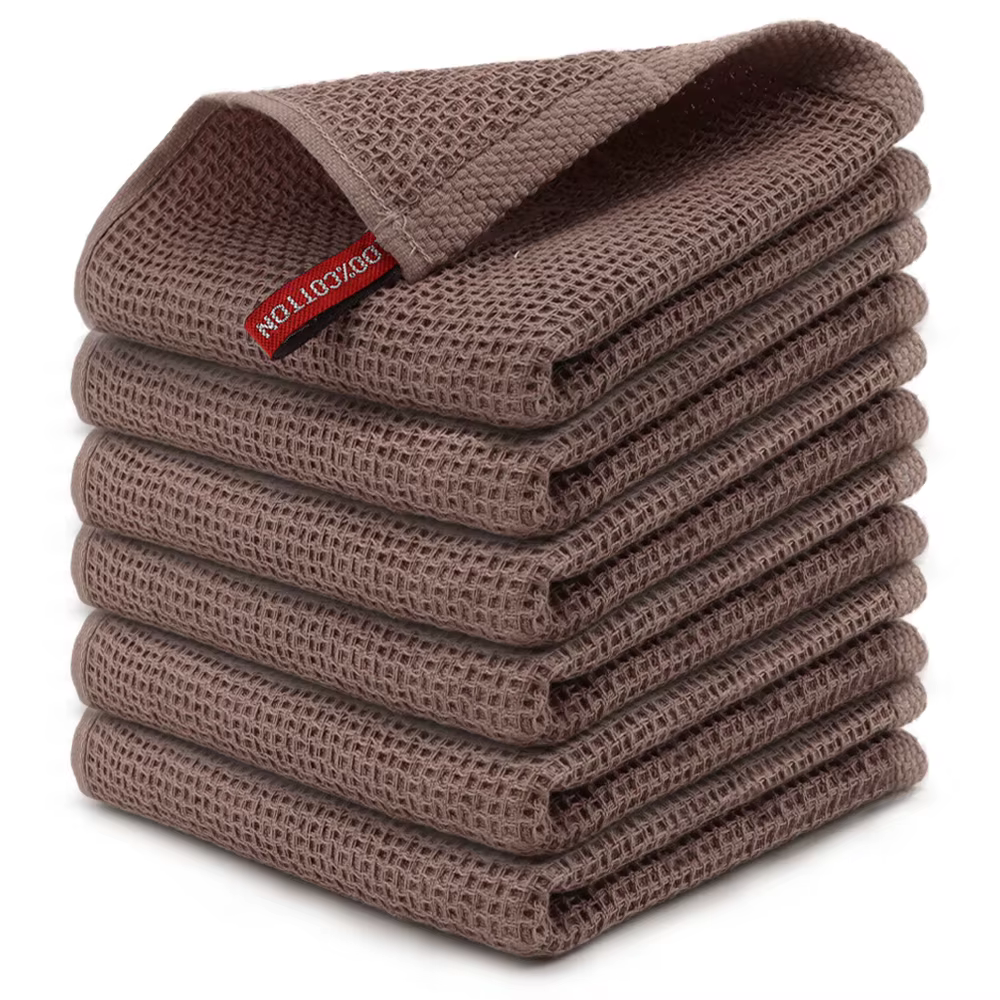 Torchon en coton doux et absorbant, serviette de cuisine, chiffon de nettoyage ménager, outils de cu