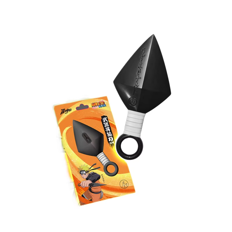 Nouveau couteau utilitaire Naruto Shippuden Kunai, mini ouvre-boîte, coupe-paquet sécurisé, porte-cl