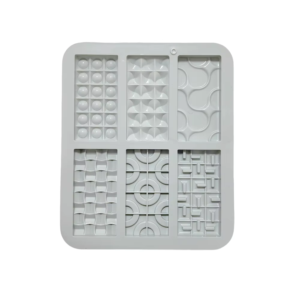 1 mini moule créatif en silicone pour cuisson de cercle Euler, adapté au chocolat, aux bonbons, aux 
