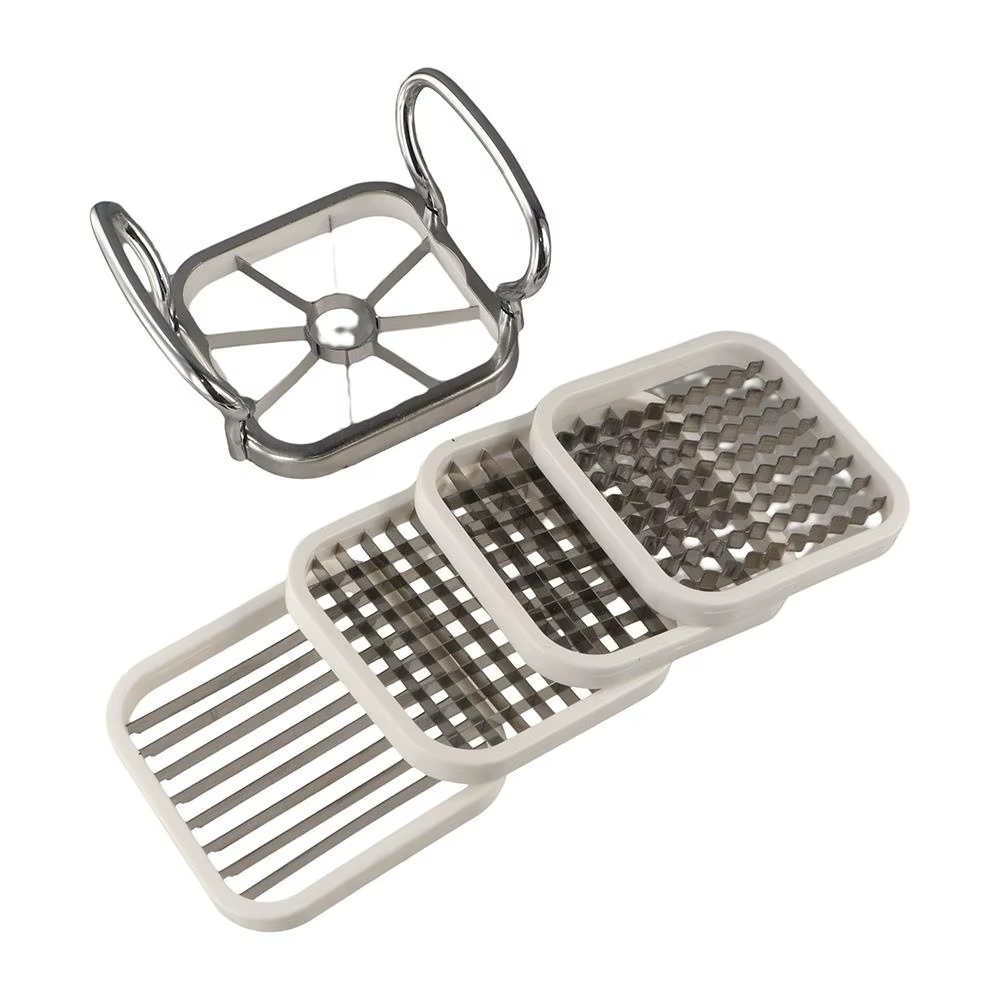 Coupe-frites en acier inoxydable, Gadgets de cuisine, haute dureté, trancheur de frites Durable, cou