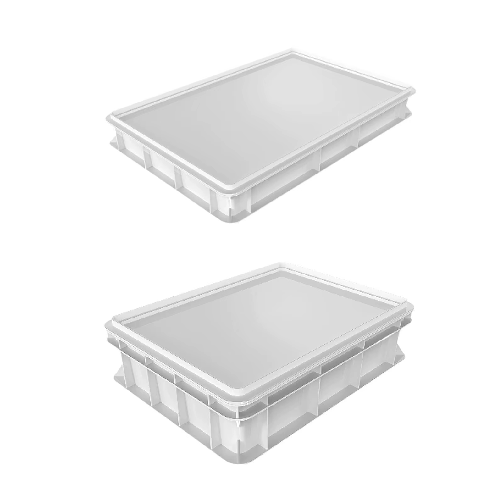 Boîte polyvalente pour étaler la pâte, outil de cuisson avec couvercle, pâte à pizza, beaucoup pour 