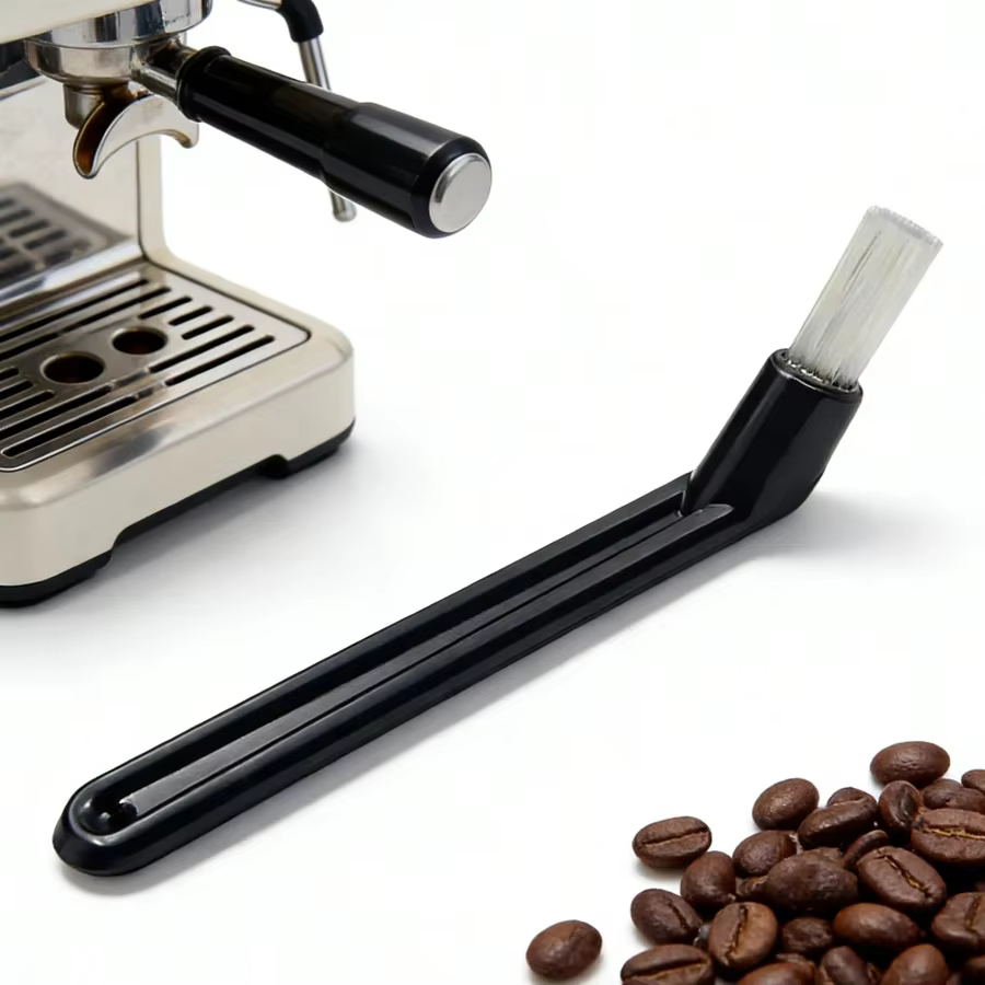 Brosse de nettoyage pour machine à café, brosse en nylon pour machine à expresso, outil de nettoyage