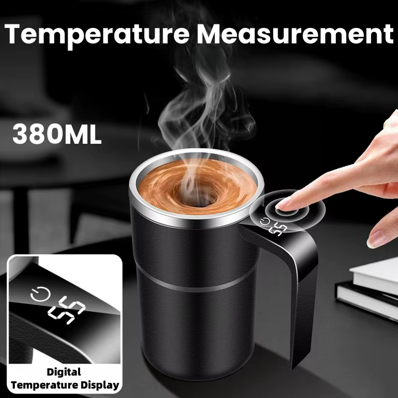 Tasse à café électrique auto-briquante de 380ML, étanche IP67, sans BPA, tasse à café, tasse magnéti
