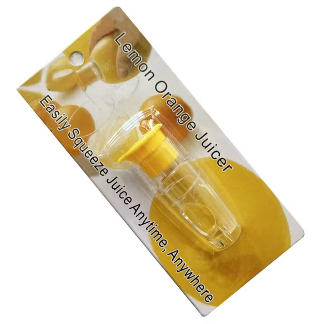Presse-agrumes manuel réutilisable et lavable, presse-agrumes portable pour citrons, oranges, citron
