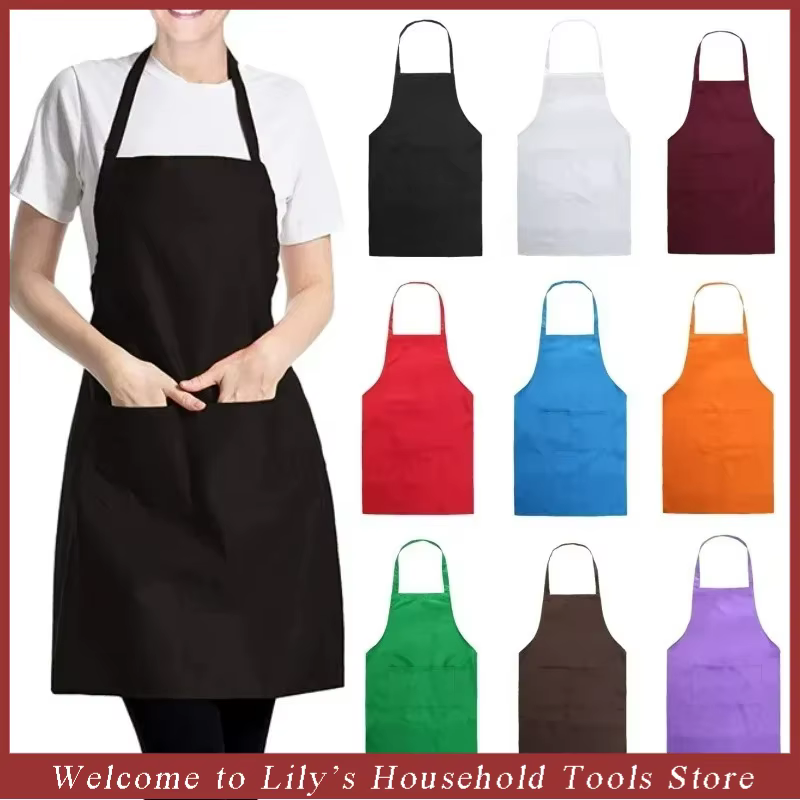 Tablier de Cuisine Réglable, Unisexe, Solide, pour Document, Chef, Coiffeur, avec Poche, pour Adulte