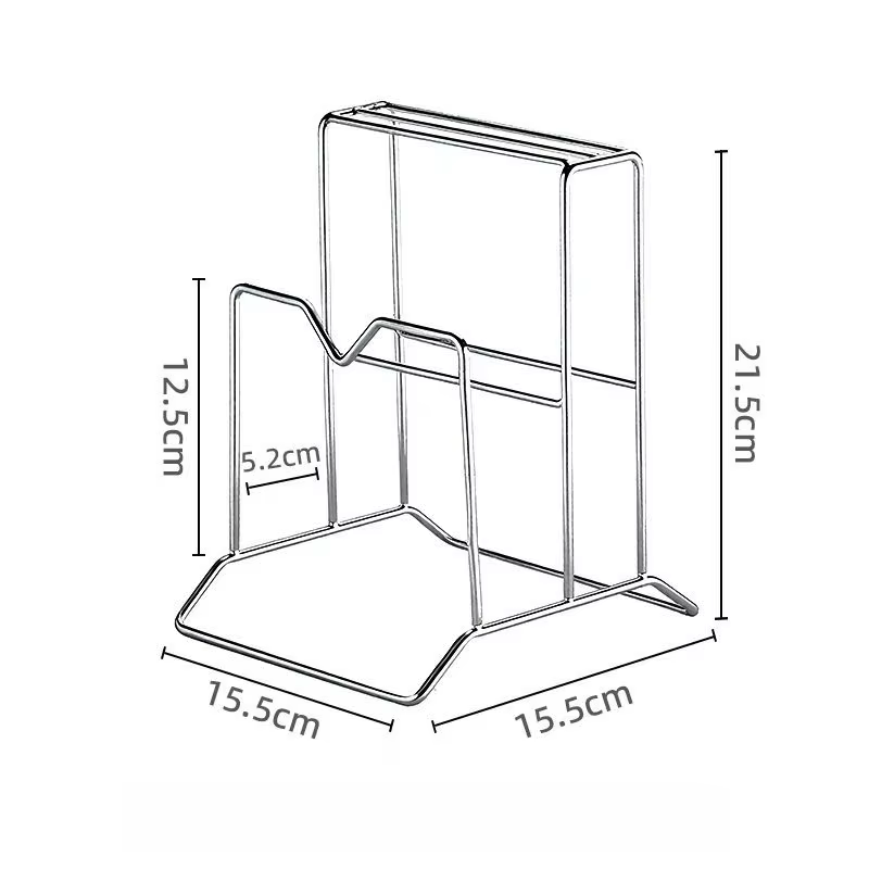 Support de couteaux de cuisine 1 pièce avec fente pour planche à découper, support de couteaux en ac