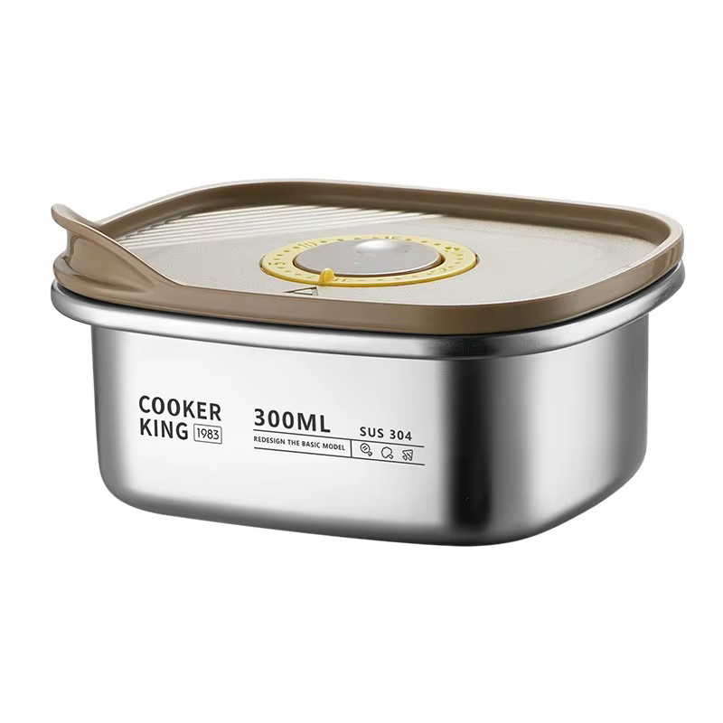 COOKER KinG – conteneur de conservation des aliments en acier inoxydable, boîte à déjeuner de Campin