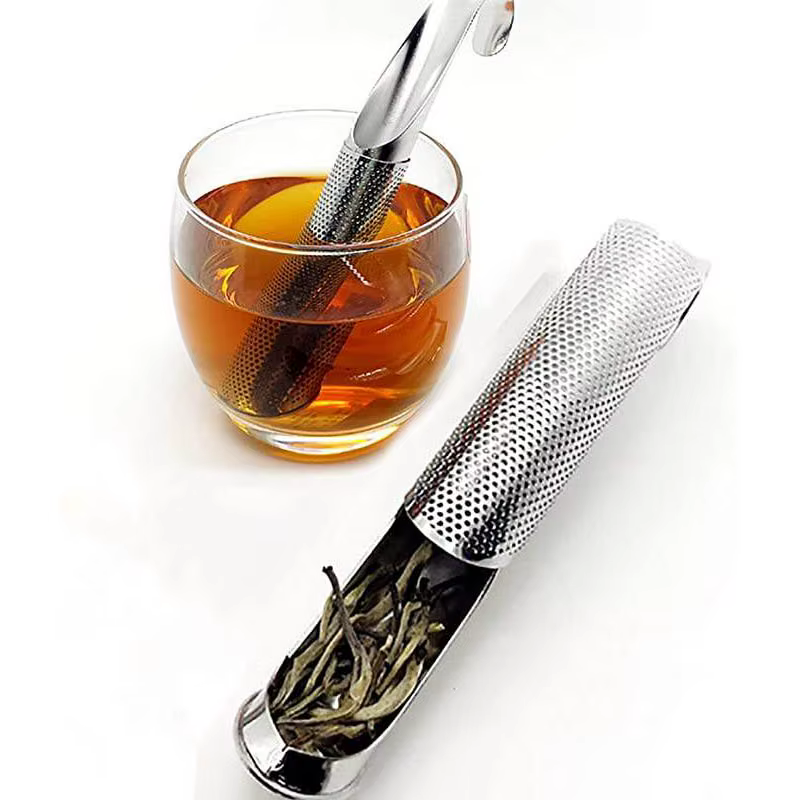 Infuseur à thé en acier inoxydable, passoire pour épices, ensemble de cérémonie, caca, théière, tami