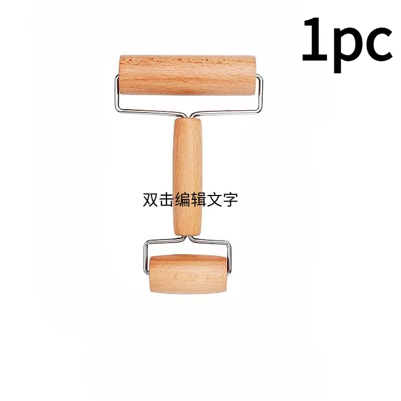 Rouleau de cuisson en bois Double face, petit et grand rouleau à pâtisserie, Pizza, pâte, pâtes et F