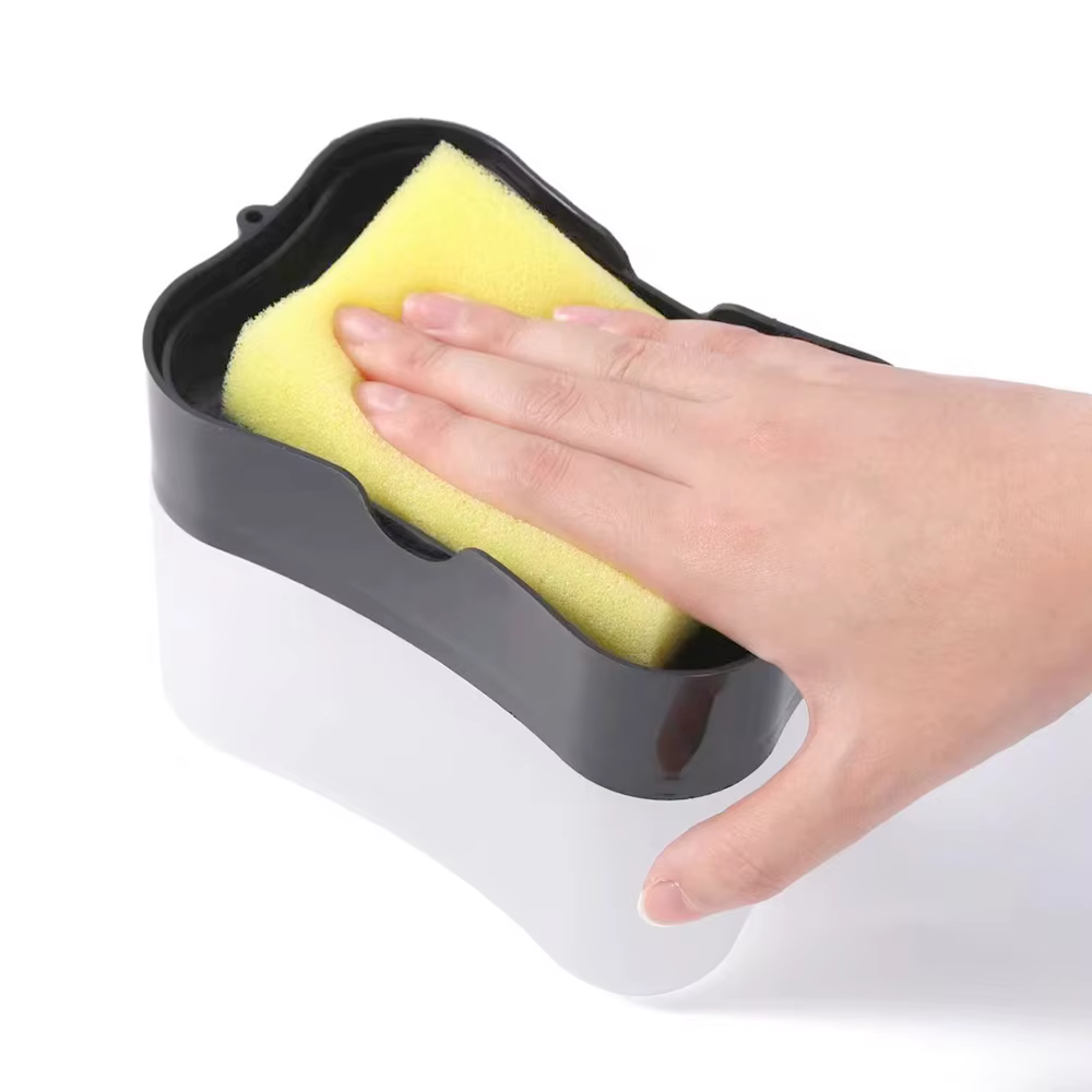 Boîte de rangement en plastique PP pour lave-vaisselle, distributeur de savon automatique, sortie de