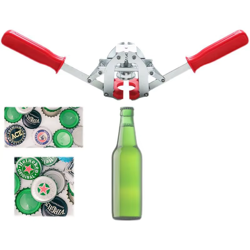 Scellant manuel pour bouteilles de bière en acier, machine à capsuler, accessoires de bar