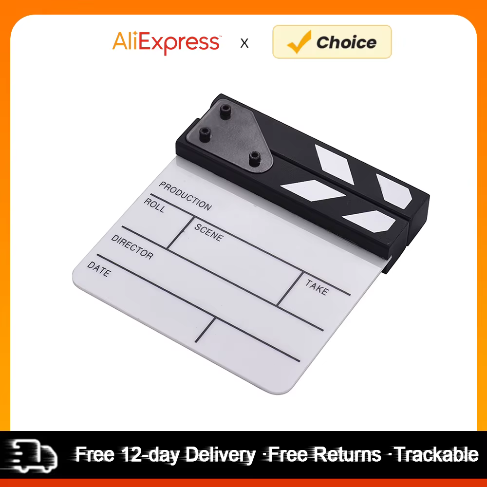 Andoer – planche à clins en acrylique de taille compacte, effaçable à sec, Film TV, scène d'action c
