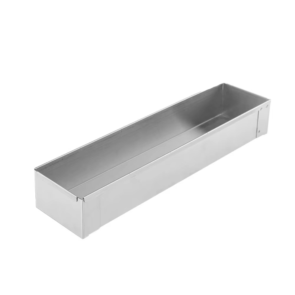 Moule à gâteau Tiramisu au Design amovible professionnel, rectangulaire, en acier inoxydable, pour p