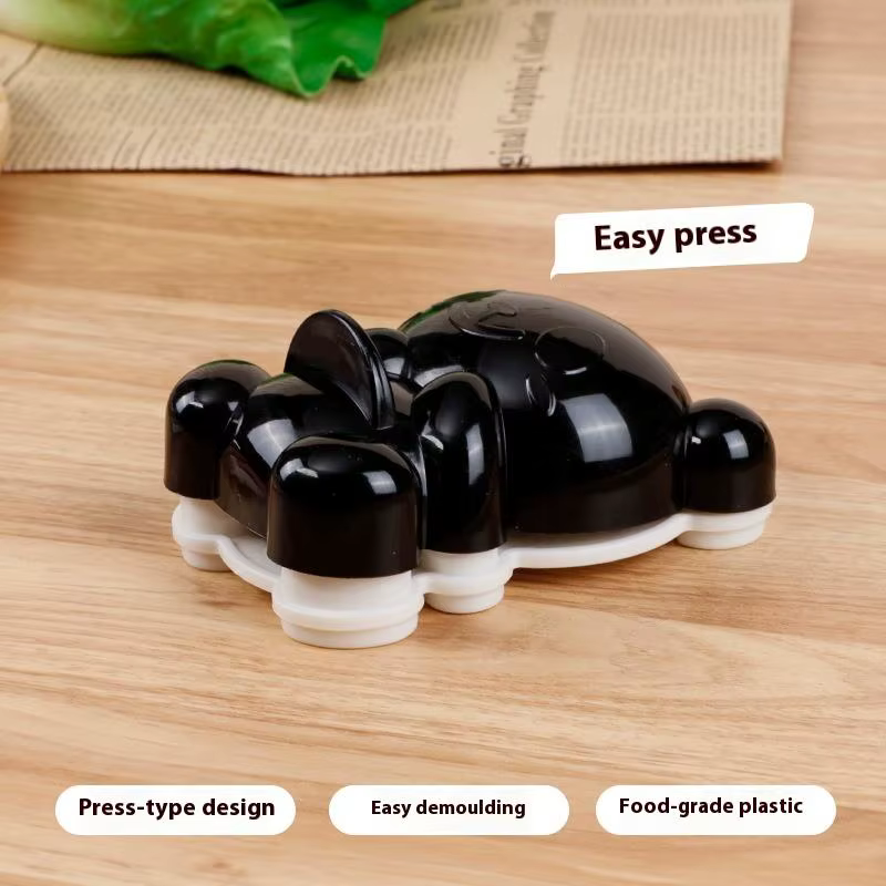 Moule à Sushi Panda bébé 4 en 1, bricolage, coupe-Sandwich en plastique, gâteau, pain grillé, Kit de