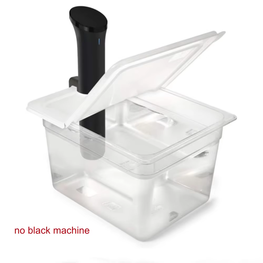Conteneur multifonctionnel sous vide 11L, accessoire pour cuiseur lent à basse température avec couv