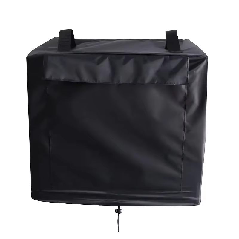 Housse de gril à feu en bois Ninja avec poches, protection durable pour four à pizza d'extérieur pou