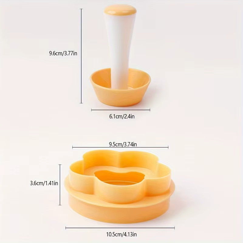 Coupe-fleur et inviolable pour tarte, gadgets de cuisine et accessoires, 2 pièces, parfait pour la c