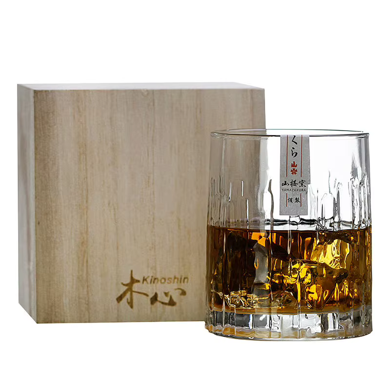 Verre à whisky japonais fait à la main, collection Ins Wind