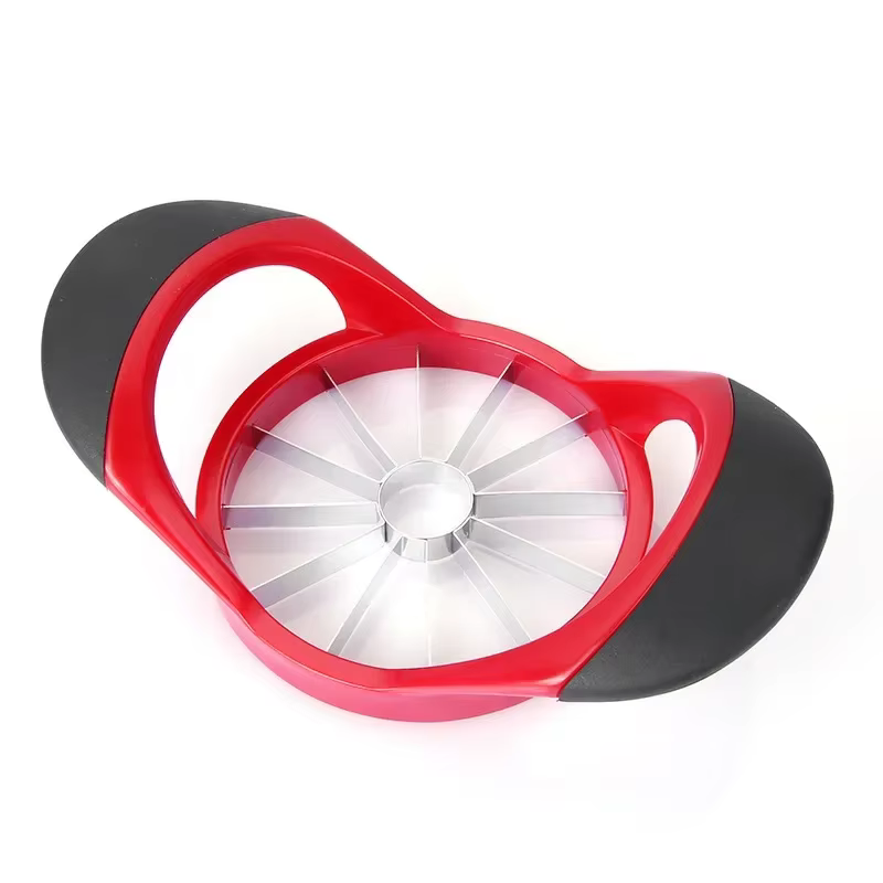 Trancheuse à pastèque en acier inoxydable, coupe circulaire multifonctionnelle, outil de tranchage d