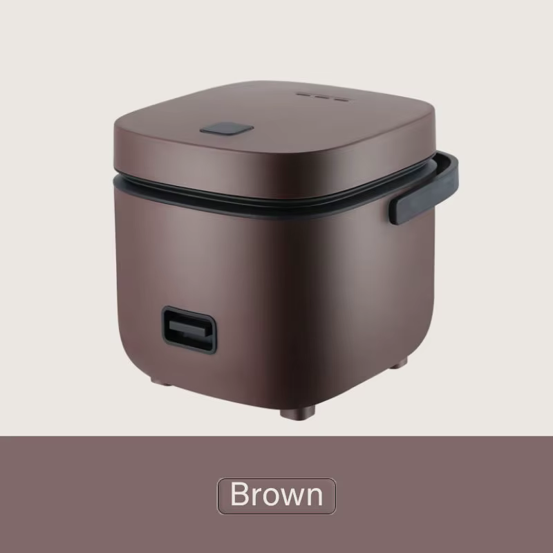 Mini cuiseur à riz automatique cuisine domestique machine de cuisson électrique 1-2 personnes chauff