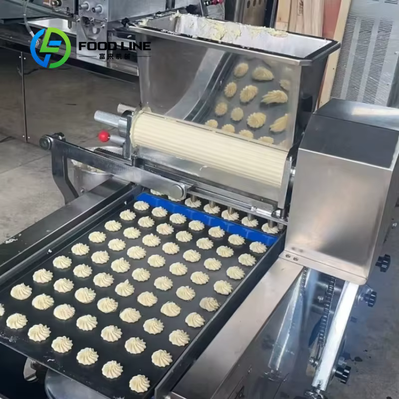 Déposeur de biscuits de haute précision personnalisé, machine à extruder les pâtes feuilletées, extr