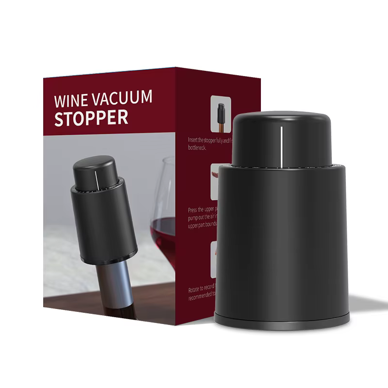 Bouchon de bouteille de vin sous vide en acier inoxydable, bouchon de champagne, bouchon de vin roug