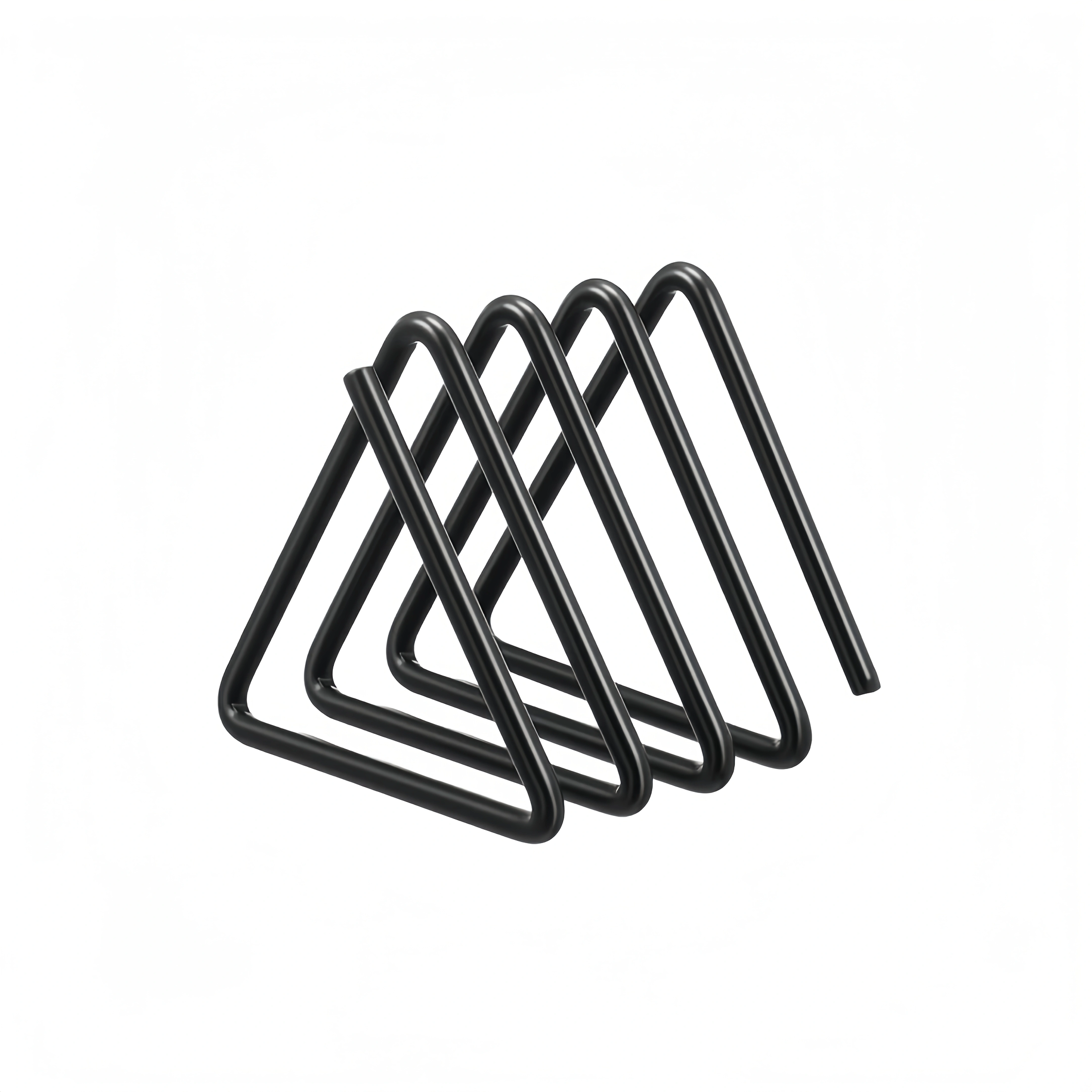 Support de rangement pour planches à découper en métal - Porte-planches à découper triangulaire, ave