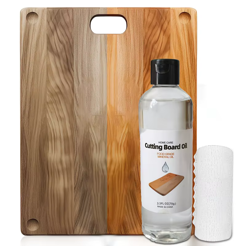 Huile de cire pour bois pour planches à découper en bois massif ; huile minérale blanche de qualité 