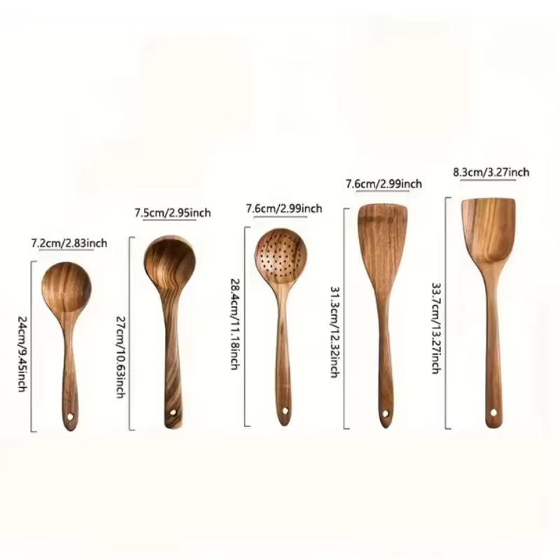 Porte-ustensile en bois 360 °   Cage à baguettes de cuisine rotative, supports de rangement en bois,
