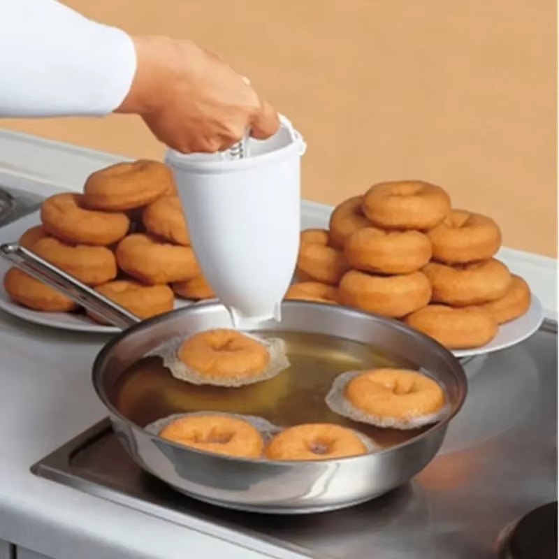 Machine à beignets en plastique, moules à gaufres, accessoire de cuisine, ustensiles de cuisson, mou