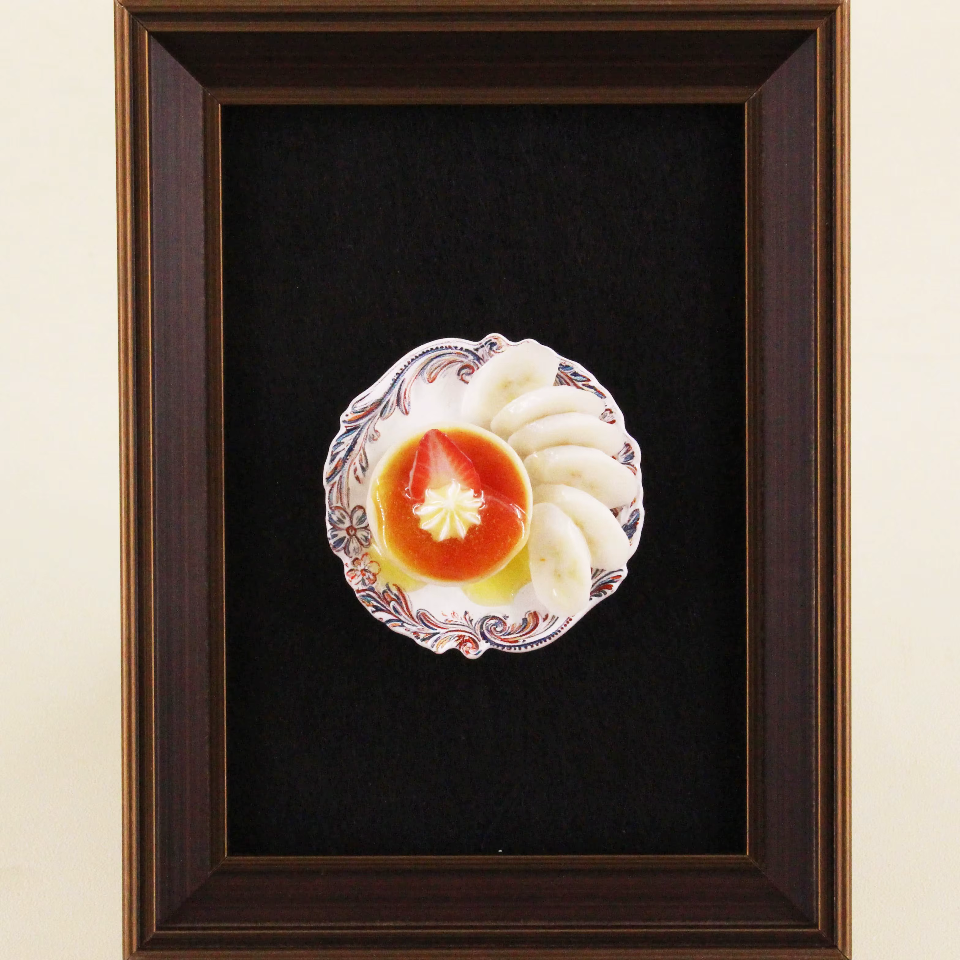 Aimant de réfrigérateur créatif et réaliste en forme de crêpe, modèle miniature hautement réaliste a