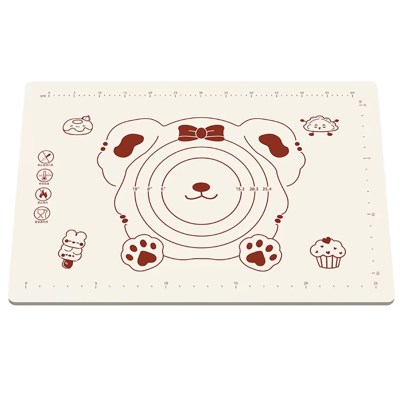 Tampon en Silicone tapis de cuisson feuille pétrissage pâte tapis pour cuisine pâte à rouler Pizza g