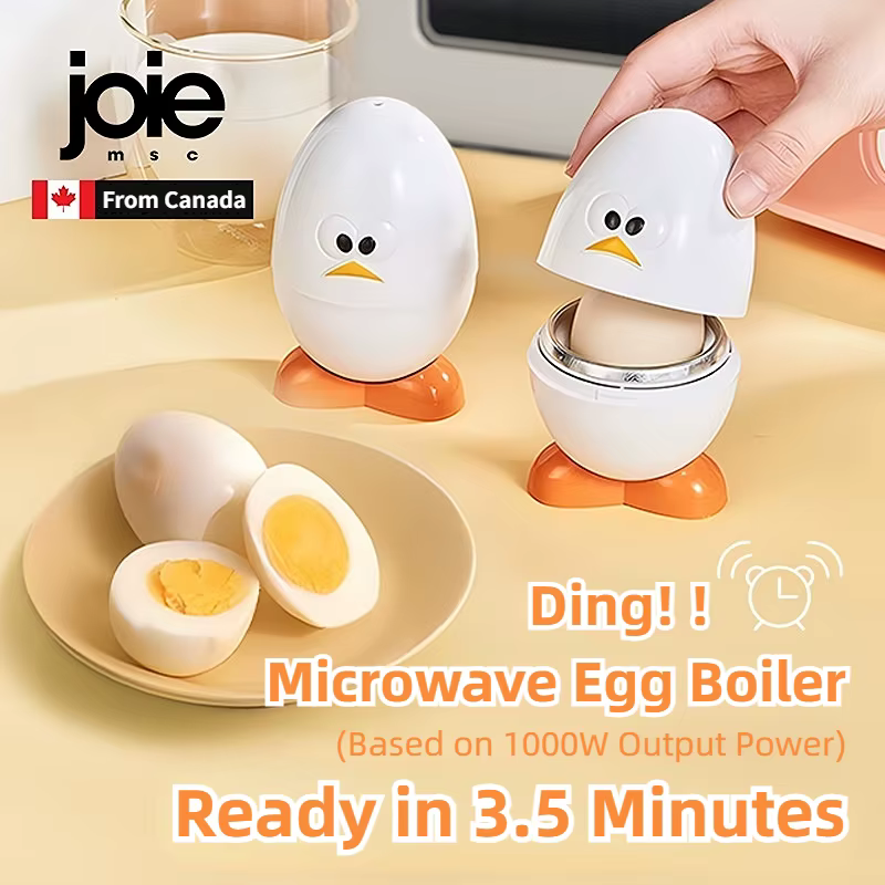 Joie micro-ondes oeuf chaudière oeuf micro-ondes oeuf poachers cuiseur vapeur boîte pour poulet et c
