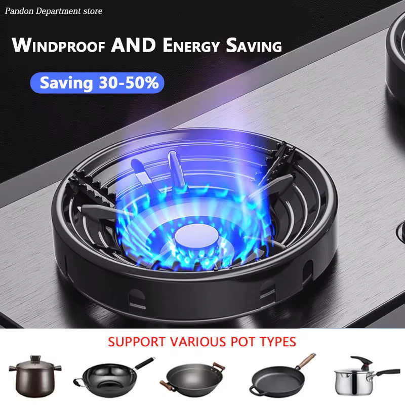 Support universel pour réchaud à gaz, écran coupe-vent et réflecteur de chaleur, pour extérieur, acc