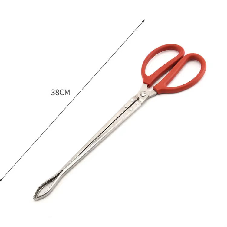 Pince à crabe multifonction en acier inoxydable, outil à main durable, pince à anguilles, longue poi
