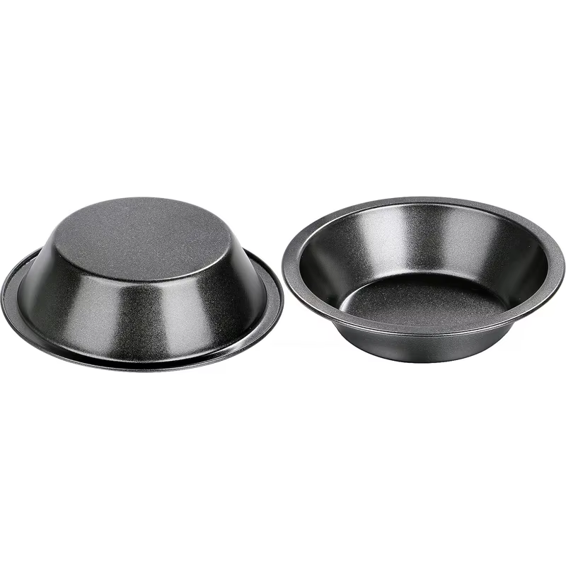 5 pouces Mini tarte étain rond en acier au carbone tarte Dishe antiadhésif tarte gâteau pâtisserie P