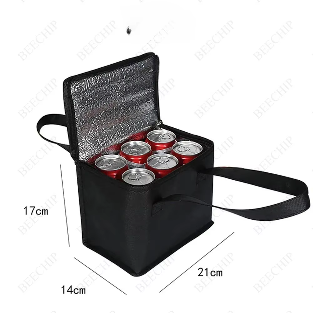 Sac isotherme portable pliable pour pique-nique, sac thermique pour aliments, sac de transport pour 