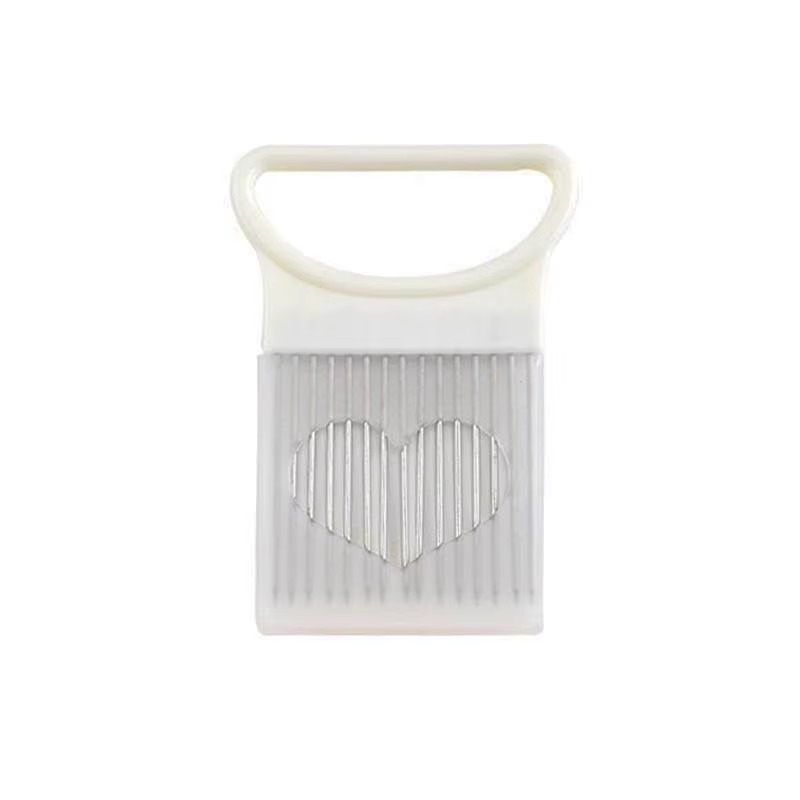 Tranchez les oignons sans effort avec ce support à oignons coloré en acier inoxydable pour la cuisin