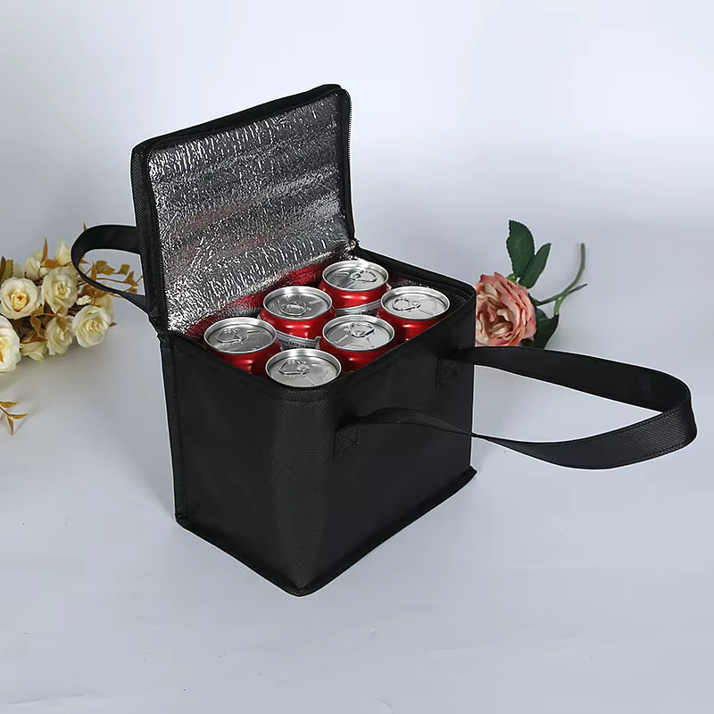 Sac isotherme pour livraison de repas, sac à glace, sac de pique-nique, sac bento portable, sac réfr