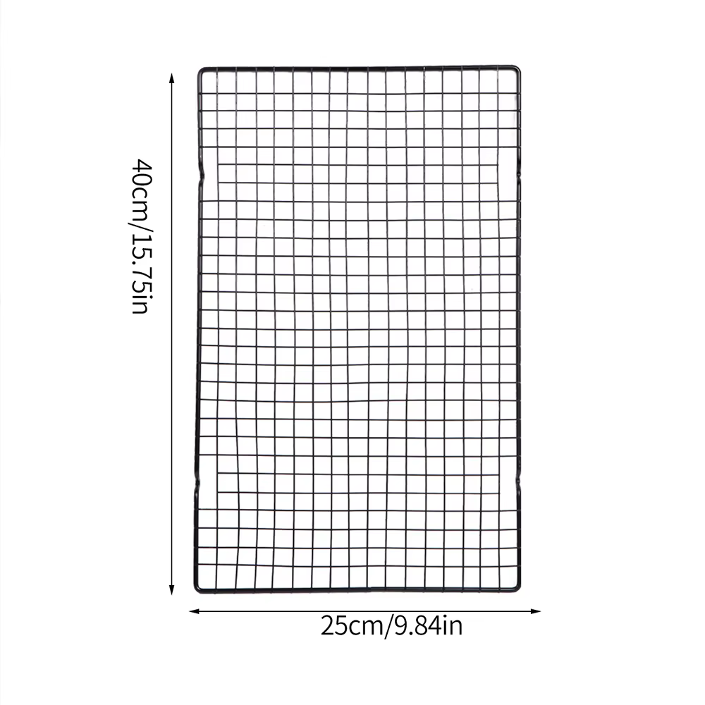 Support de refroidissement en acier inoxydable, support de cuisson de gâteaux pour rôtir, griller, s