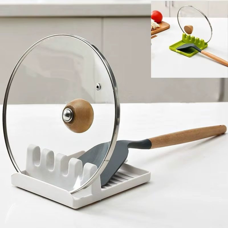 Porte-cuillères de cuisine, fourchette, spatule, étagère, organisateur, porte-baguettes en plastique