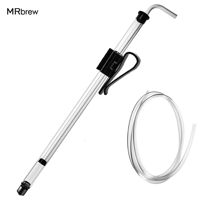 Siphon automatique de brassage à domicile, Kit de remplissage de transfert de vin (canne de support 