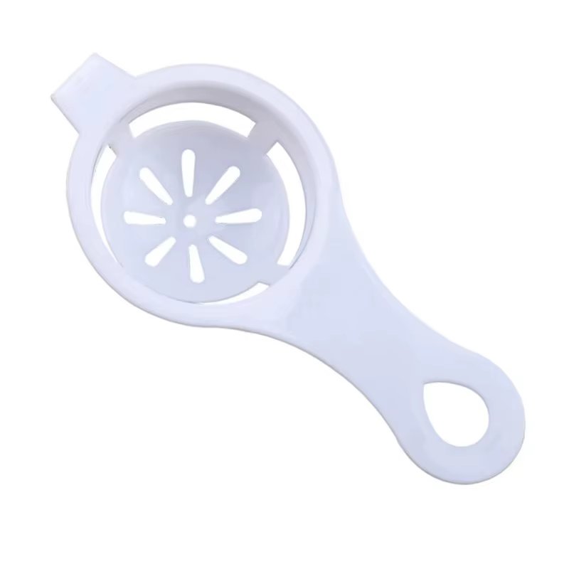 Mathiateur de jaune d'œuf en plastique, accessoire de cuisine, outil ménager, filtre, outil de cuiss