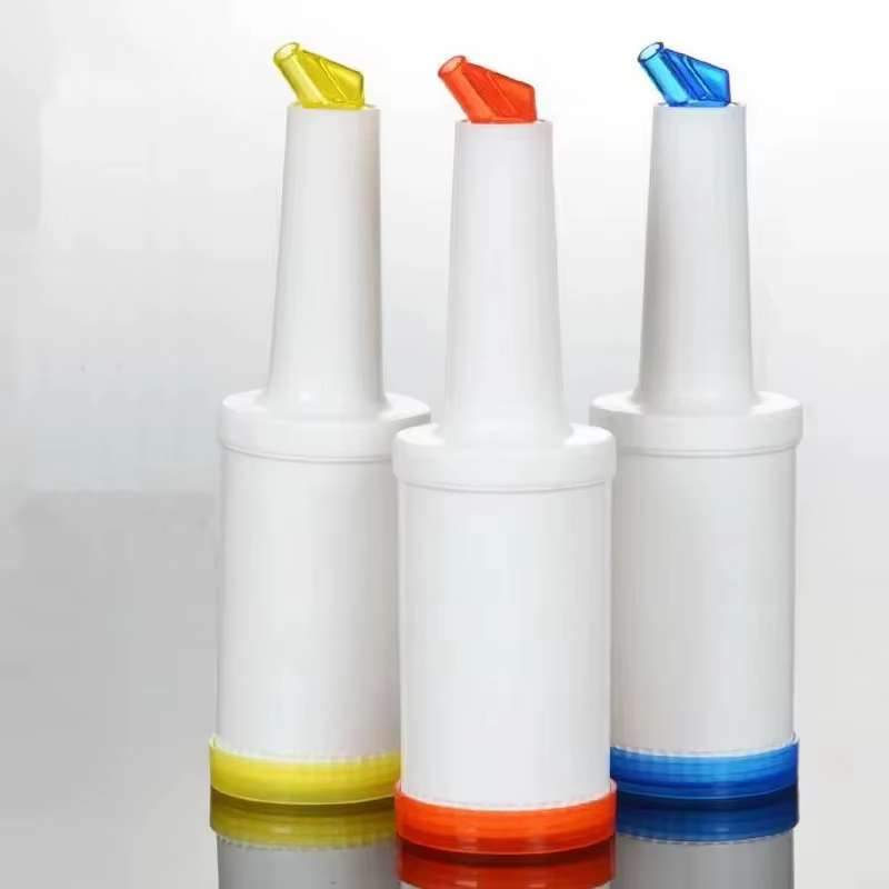 Bouteille de jus en plastique de 34 oz, nouveau design, pot à jus de fruits, shaker infuseur, pot à 
