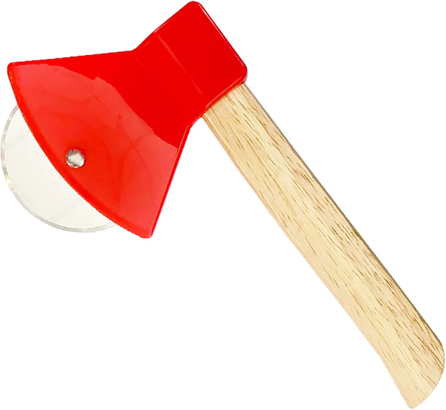 Coupe-pizza en forme de tête de hache, 9 pouces x 4 pouces, couteau à pizza en acier inoxydable, lam