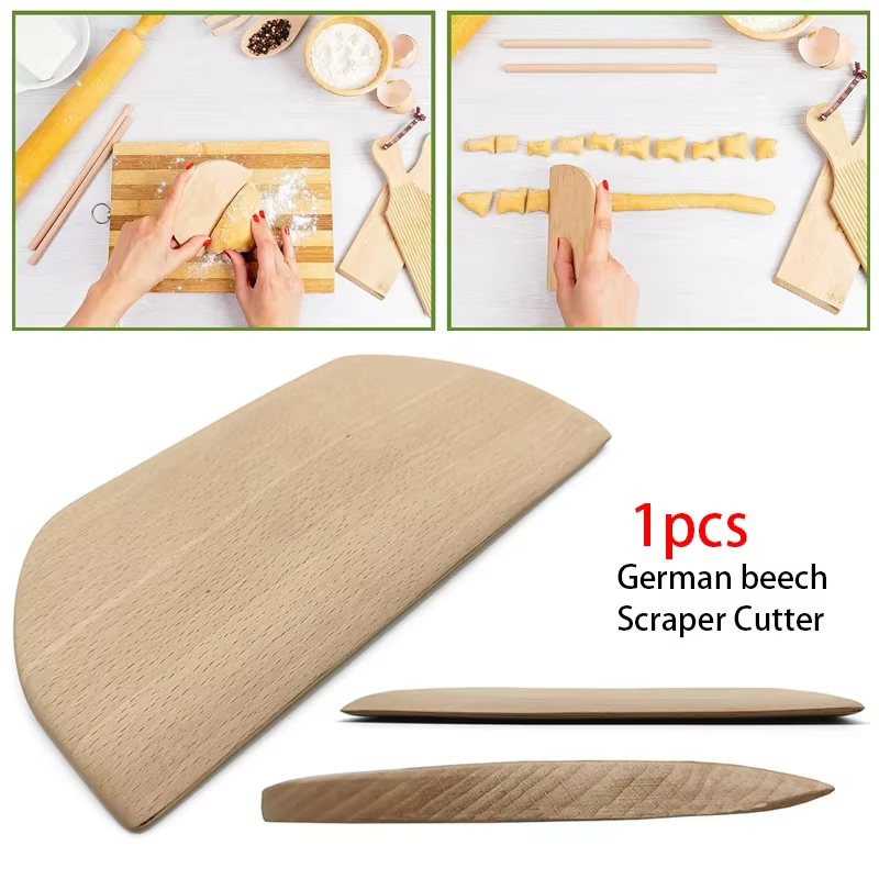 Ensemble en bois pour Gnocchi et beurre, outils de fabrication de pâtes italiennes, coupe-moule pour