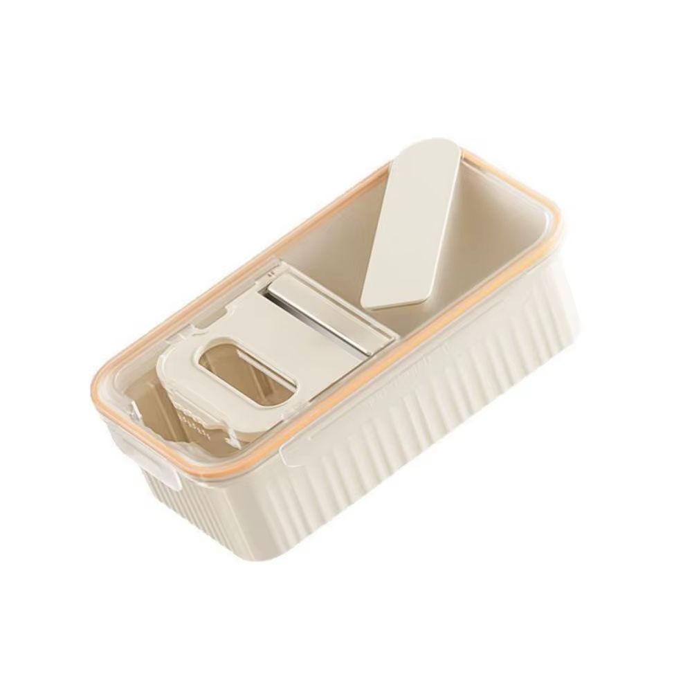 Coupe-Kémchi multifonctionnel en plastique, scellé, antidérapant, boîte de conservation de la fraîch