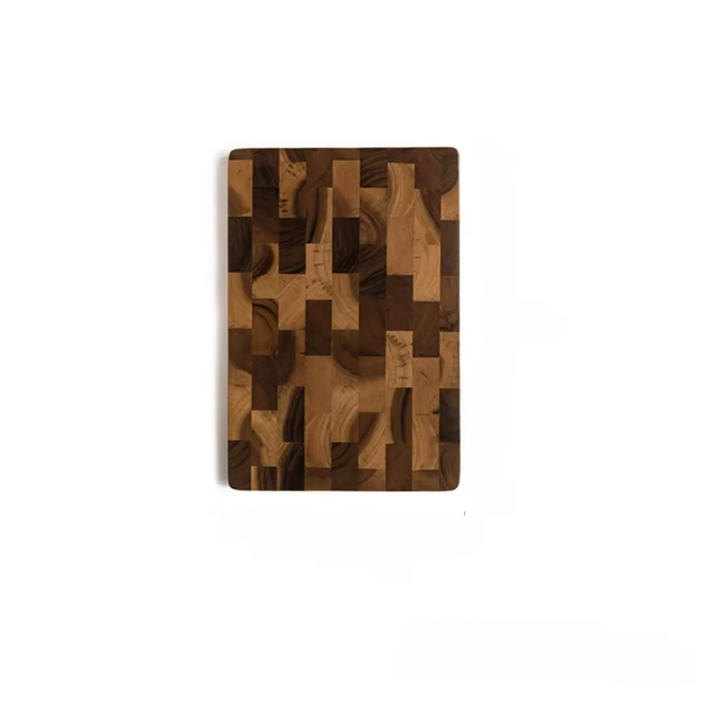 Planche à découper d'épissure en bois d'acacia Double face utilisant une planche à découper résistan