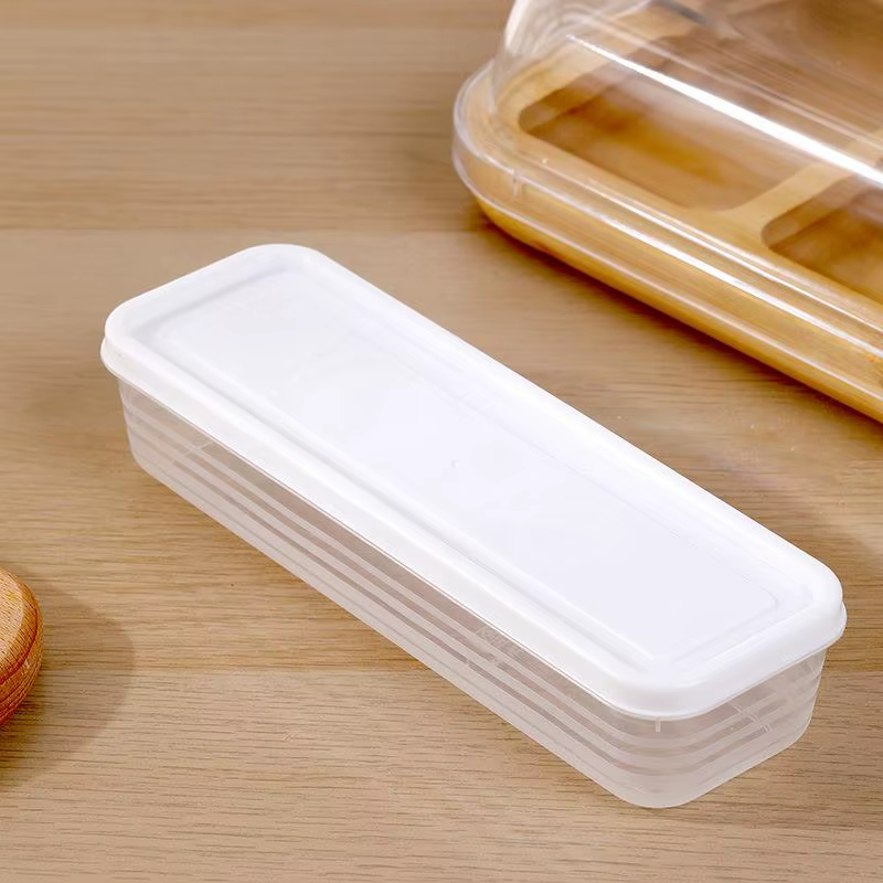 Boîte à nouilles fraîches en plastique, conservation des aliments, boîte scellée, récipient de fruit