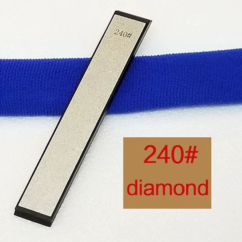 80-3000 #   Barre d'affûtage de couteaux à barre de diamant, pierre à aiguiser pour couteaux, pierre
